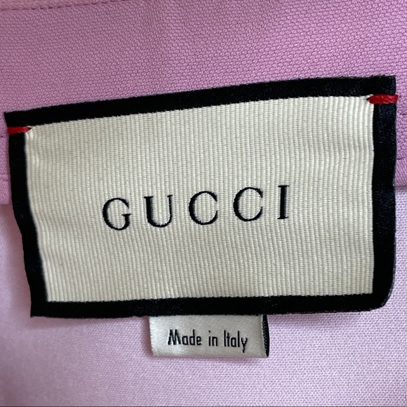 GUCCI Lilac Mini Skirt Size 40 4 Small Crepe Silk Wool 619479 Lined Luxury - Picture 10 of 15